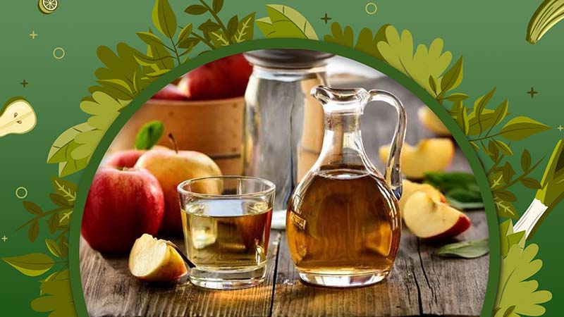 Start with a Diluted Apple Cider Vinegar